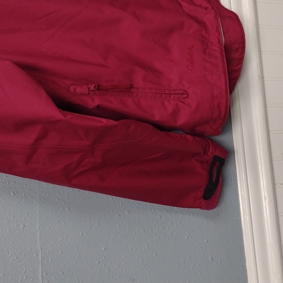 Cabela's Women's Red Hooded Jacket Size L - Picture 4 of 16